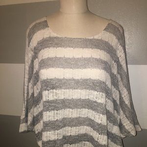 Striped Poncho